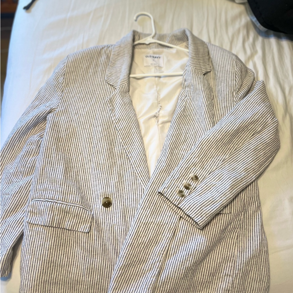 Striped blazer